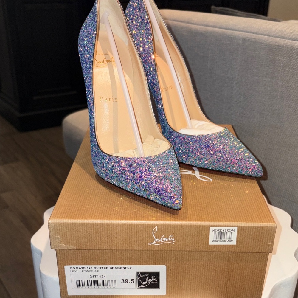 Christian Louboutin Dragonfly Etincelle So Kate 120 Heels